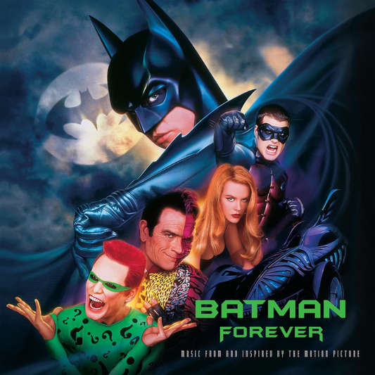 Varios (Banda Sonora) - Batman Forever (Vinilo doble edición limitada de colores azul y plateado)