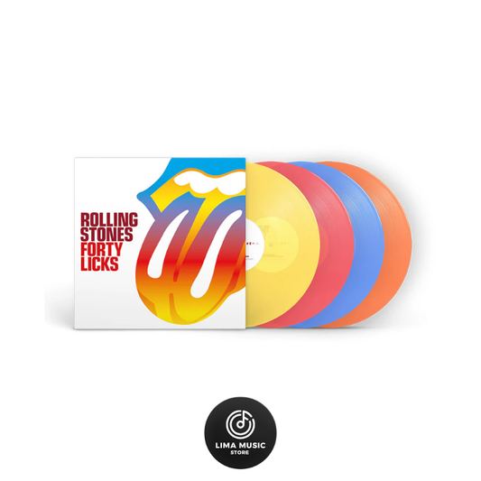 The Rolling Stones - Forty Licks (Vinilo cuádruple edición limitada multicolor transparente)