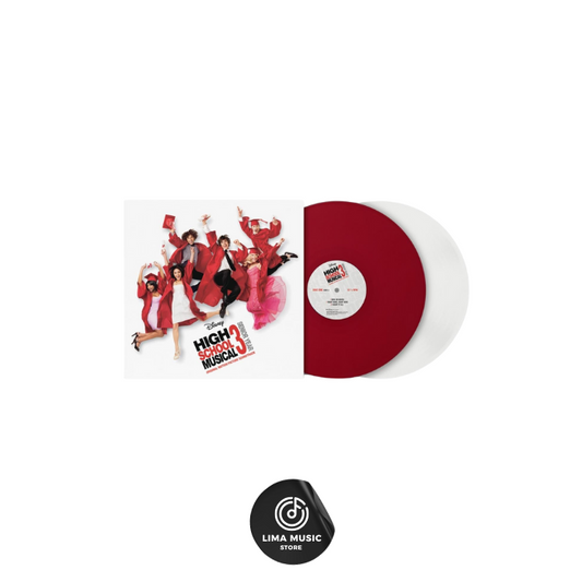 Varios (Banda Sonora) - High School Musical 3: Senior Year (Vinilo Doble de Color Rojo Manzana y Blanco)