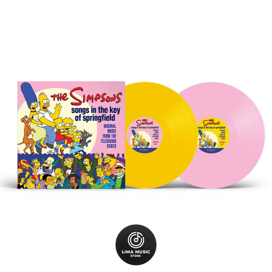 The Simpsons - Songs In The Key Of Springfield (Original Music From The Television Series) (Vinilo doble de colores "canary yellow / baby pink")