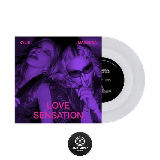 Madonna & Kylie - Love Sensation (Vinilo de 7" edición single limitada de color transparente)