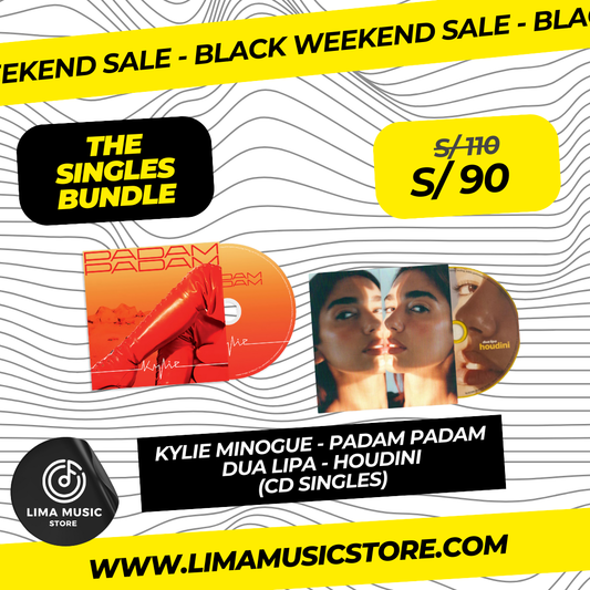 [BLACK WEEKEND] Kylie Minogue & Dua Lipa - The Singles Bundle (2 CD singles)