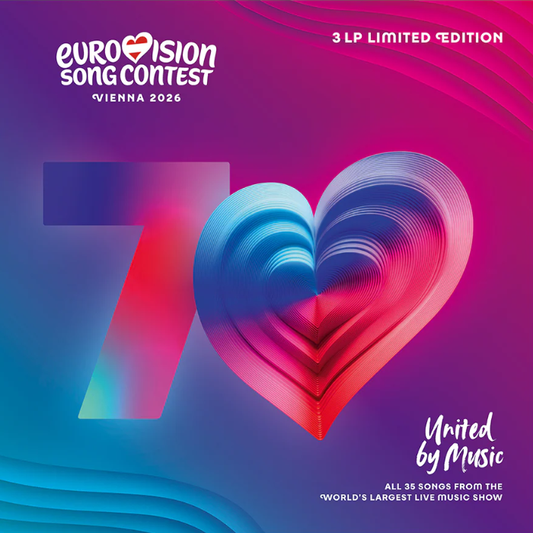 Varios Artistas - Eurovision Song Contest Vienna 2026 (Vinilo triple edición limitada de colores azul, rosado y transparente)