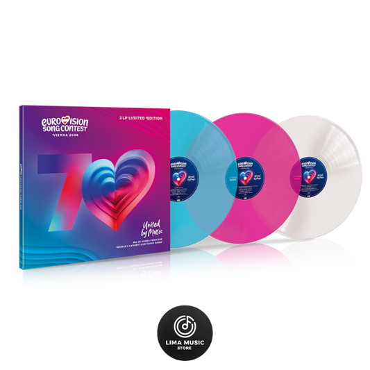 Varios Artistas - Eurovision Song Contest Vienna 2026 (Vinilo triple edición limitada de colores azul, rosado y transparente)