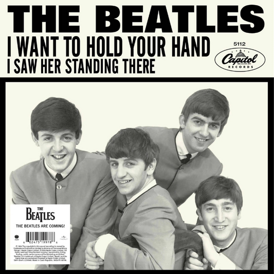The Beatles - I Want To Hold Your Hand / I Saw Her Standing There (Vinilo de 7" edición limitada, Record Store Day RSD Black Friday 2024)