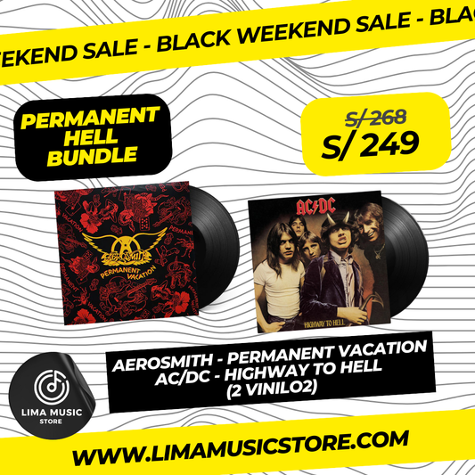 [BLACK WEEKEND] Aerosmith & AC/DC - Permanent Hell Bundle (2 Vinilos)