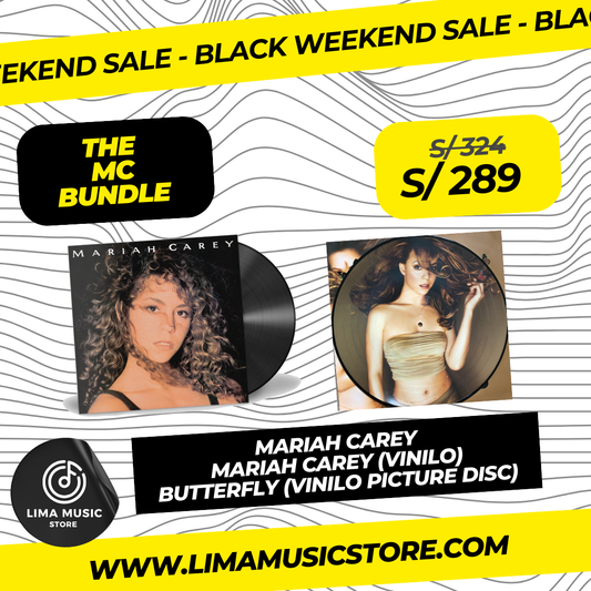 [BLACK WEEKEND] Mariah Carey - The MC Bundle (1 vinilo negro + 1 vinilo picture disc)