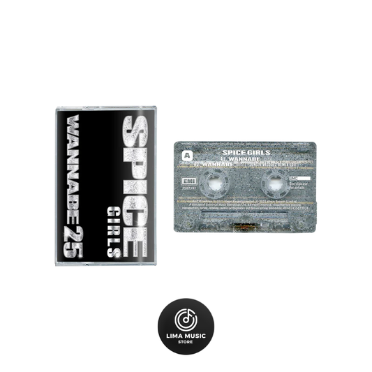 Spice Girls - Wannabe 25 (Cassette edición limitada de color transparente con glitter plateado)