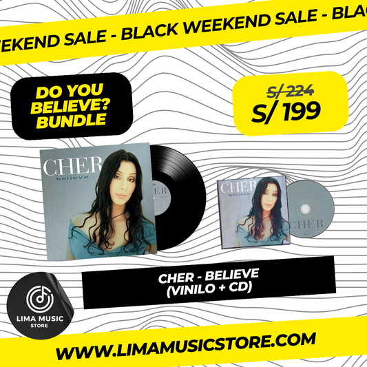 [BLACK WEEKEND] Cher - Do you Believe? Bundle (Vinilo + CD)