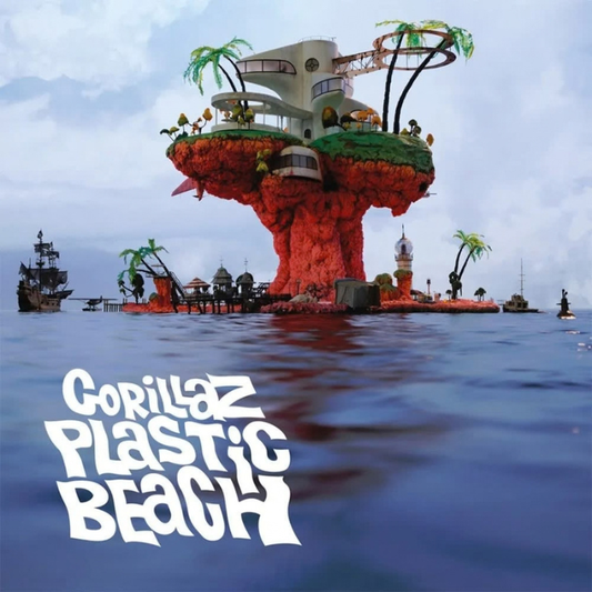 Gorillaz - Plastic Beach (Vinilo edición limitada half-speed master, de color azul, verde y naranja)