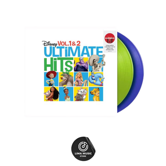 Varios (Banda Sonora) - Disney Ultimate Hits Volumes 1 & 2 (Vinilo doble edición limitada de colores verde y azul)