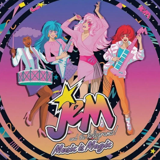 Jem and The Holograms - Music is magic (Vinilo edición limitada de color "Tidal Wave Blue")