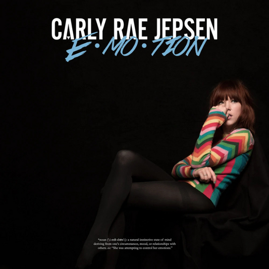 Carly Rae Jepsen - E•MO•TION (Vinilo edición 10 aniversario de color azul swirl)