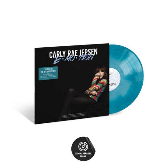 Carly Rae Jepsen - E•MO•TION (Vinilo edición 10 aniversario de color azul swirl)