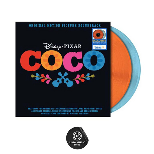 Varios (Banda Sonora) - Coco (Vinilo doble de colores caléndula y azul)