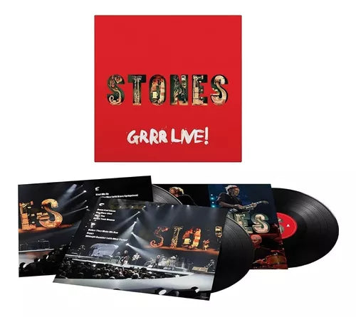 The Rolling Stones - Grrr Live! (Vinilo Triple)