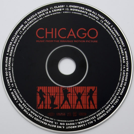 Varios (Banda Sonora) - Chicago - Music From The Miramax Motion Picture (CD De Época)