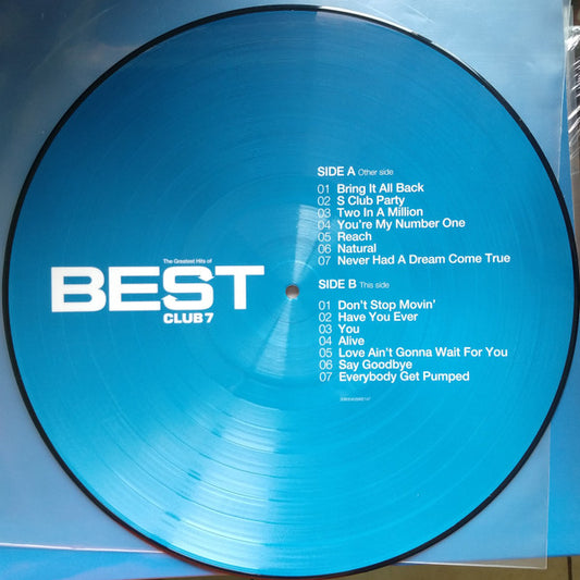 S Club 7 - Best: The Greatest Hits of S Club 7 (Vinilo Picture Disc)