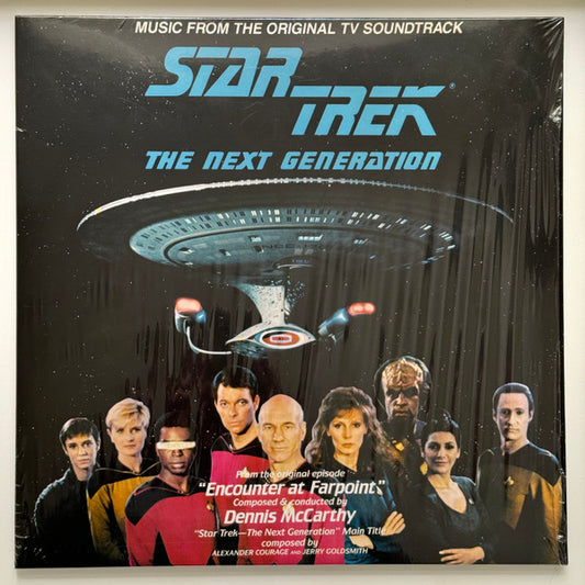 Varios (Banda Sonora) - Star Trek: The Next Generation (Vinilo Edición Limitada color salpicado azul claro y negro)