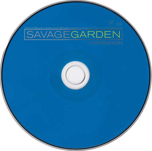 Savage Garden - Affirmation (CD De Época)